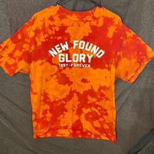 New Found Glory Bleach-dye T Shirt